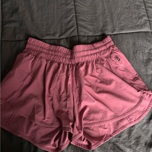 Lululemon Athletica Mauve Athletic Shorts